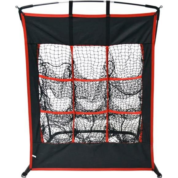 Baseball Pitching Net Baseball 9 Hole Pitching Net with Strike Zone